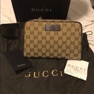 Authentic Gucci fanny pack new